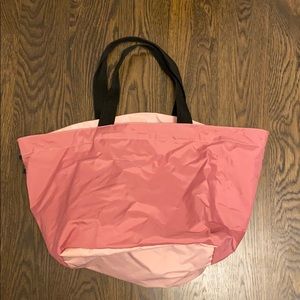 Pink Herve Chapelier bag